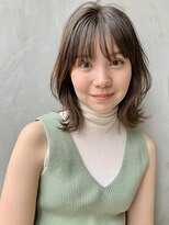 ベル 銀座5丁目店(Belle)&nbsp;レイヤーカットのくびれセミディヘア【銀座】