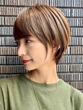 プルーヴ 秋葉原(prove) 30代40代大人女性/前髪ありショートボブ/ショートヘア/髪質改善