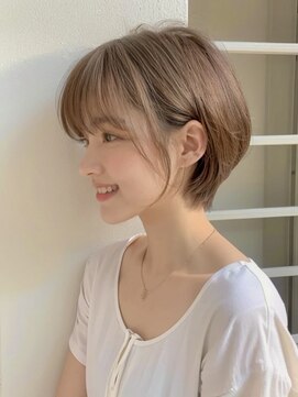 ケンジ 洋光台(KENJE) 丸みショートボブ【スタイリスト桂口】