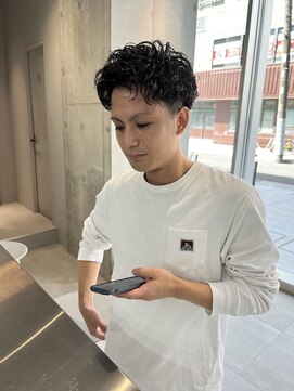 カケル(×.) ニュアンスショート/スパイラルパーマ