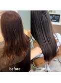 美髪酸性縮毛矯正