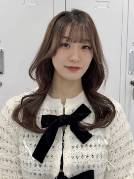 アイユー(ii+U) くびれ巻き　レイヤー　シースルーバング