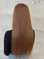 エスト 大阪梅田(EST)&nbsp;レミー100%/53cm☆シールエクステ60枚+ブリーチカラー