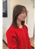 似合わせカット+シュワッとW炭酸頭皮柔らかケアマッサージコース￥6600