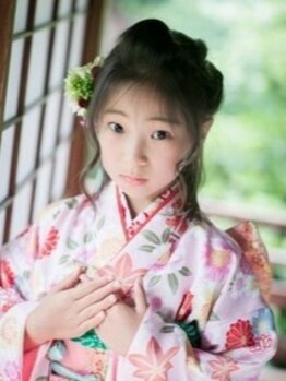 聖の華の写真/可愛さ満開☆七五三詣や前撮りは日本髪で♪年齢問わず7,920円◇ちんころとかのこは無料レンタル可