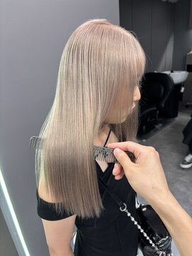 ロテ 名古屋 名駅店(Lote.) くびれヘア/アプリコットオレンジ/夏のヘアアレンジ/名古屋