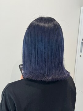 カエラ(kaela) 【kaela satomi】ダブルカラー必須☆ブルーベリーカラー