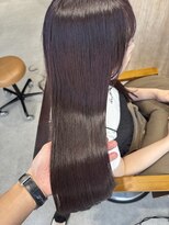 テラスヘアヴィラ 新潟駅南(TERRACEhairVilla)&nbsp;艶髪チェリーブラウン
