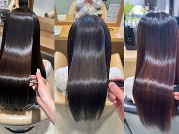 サラ 山口店(SARA)の写真/【山口駅から徒歩6分】自分史上最高の艶髪に☆自然なストレートヘアが再現できる髪質改善《髪にドラマを》