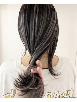 シェリ ヘアデザイン(CHERIE hair design) ロング×コントラストハイライトカラー［福岡/天神/美容室］