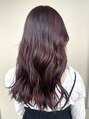 ベースヘアーデザイン(BASE HAIR DESIGN)&nbsp;ブリーチなしでもしっかりと色味を出してお洒落に♪