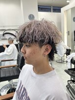 ネクスト 静岡店(NEXT) ブリーチ 波巻きパーマ 静岡駅 メンズパーマ