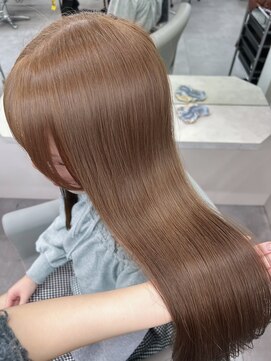 ベレーザ 渋谷(BELEZA) 17974ダークブラウンスモーキーカラー韓国巻きワンホンレイヤー