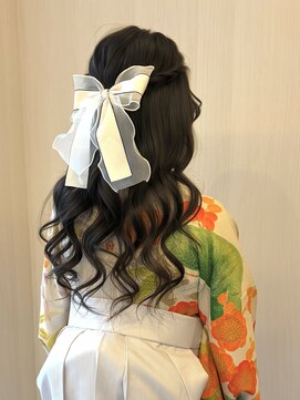 綾橘 卒業式　ヘアセット＆袴着付　［所沢］