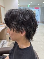 アッシュ 下丸子店(Ash)&nbsp;シャドウウルフパーマメンズカットサーフカールスパイラルパーマ