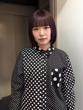シーサカエ(SHE.sakae) ブリーチなしwine red