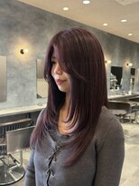 トパ(topa)&nbsp;ワインレッド×フェイスレイヤー