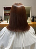 ナチュラル ヘアーデザイニング(Natural hair designing)&nbsp;切りっぱなしミディ/サラサラヘア/シルクストレート/広がり改善