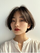 ロディーナ 大口 新子安(rodina) ダークパープル/ナチュラルショート/ミルクブラウン/夏/大口子安