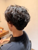 メンズクリスプ 無造作シャドウパーママッシュ