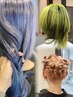 【サラ指名限定】ハイトーンブリーチダブルカラー＋生コラTR