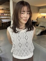 カイコヘアーアンドアートスタジオ(kaiko hair&art studio)&nbsp;レイヤー/透明感/ココアブラウン/ナード