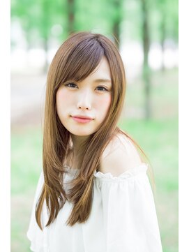 パステル ヘアー デザイン 平井北口(Pastel Hair Design) 春を感じさせるやわらかストレート♪