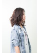 ソーホー ニューヨーク シズオカ(SOHO newyork SHIZUOKA)&nbsp;無造作ニュアンスミディボブ