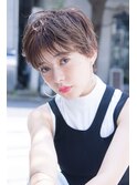 Aimee ニュアンスショート×シフォングレージュ