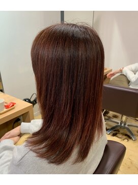 サロン マーニ(salon m ni) 艶ハイライト/オシャレ染めの白髪カラー/艶染め