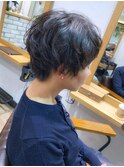 ペタ毛軟毛さんオススメ！マッシュショート×ボタニカルデジパ