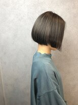 ヘアサロンエム 大宮東口(HAIR SALON M)&nbsp;外ハネボブ/アッシュブラウン/ネオウルフ/デザインカラー