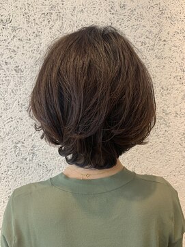 ダマーニ 表参道(DAMANI) 毛先パーマでナチュラルくせ毛風フェミニンボブ