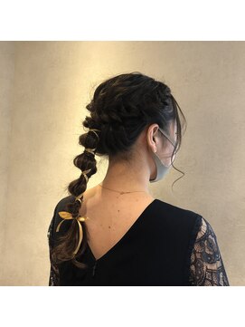 カルテット(Quartett) 【Quartett】ヘアセット×編み下ろし