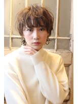 髪質改善と縮毛矯正の専門店 サンティエ(scintiller)&nbsp;大人可愛い　小顔ナチュラルショートボブ30代40代50代