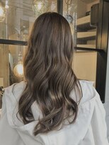 エクラート リラ 立川店(ECLART lilas.) 【ECLART lilas】ブリーチなし × イルミナベージュ 《吉田》