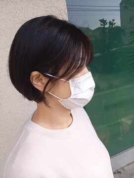 オオジノ 美容室 ショートボブ