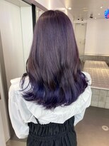 ゲーム 原宿店(GAME)&nbsp;ラベンダーカラー/ダブルカラー/ケアブリーチ/髪質改善/原宿