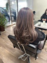 ヴィフ 大船(VIF)&nbsp;グレージュカラー/ボブウルフ/ココアベージュ/レイヤーカット/