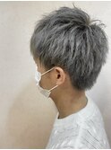 メンズ　シルバーアッシュ