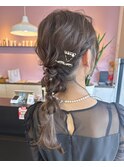 *あみおろし/ヘアアレンジ