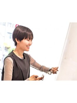 【袋町/並木通り】大人女性に人気のサロン/ケアカラー＋ＴＲ￥9000/上品で明るい白髪染め