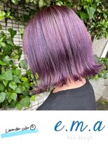 エマヘアデザイン(e.m.a Hair design)&nbsp;ラベンダーカラー