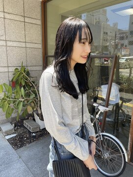 ニコアヘアデザイン(Nicoa hair design) 艶感暗髪カラー