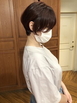 ウニレ バイ センス(unire by sense) 【飾磨/姫路】くびれショートスタイル/ピンクベージュカラー