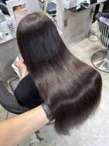 エトラ 渋谷店(etora)&nbsp;艶髪 こっくりボルドーブラウン 髪質改善