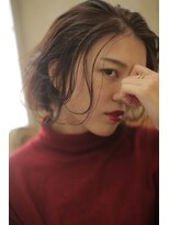 ラヴェ(LAWE.)&nbsp;くせ毛風　クラシカルモードボブ