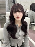 大人可愛い韓国スタイル/くびれヘア