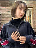 【MINX】似合わせ小顔レイヤーボブウルフ_銀座/髪質改善