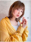 メルティーカラー/フェミニンロング/似合わせカット